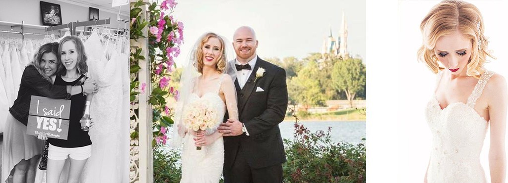 Camille’s Bridal Profile: Megan Kuzma’s Disney Wedding Image